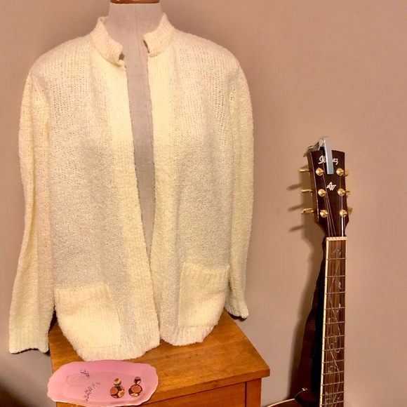 Vintage Sweaters - BONNIE LEE LEROY Vtg Knit Cardigan
